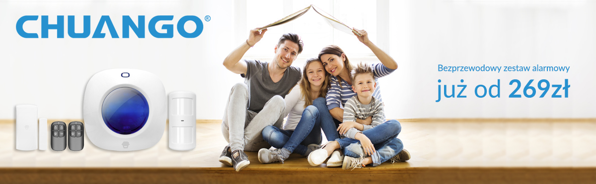 Rozbudowa oferty o alarmy bezprzewodowe marki Chuango