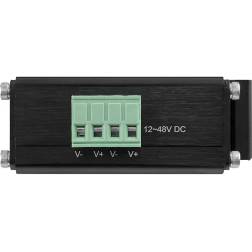 4 portowy przemysłowy switch PoE na szynę DIN BCS-ISP04G-1SFP