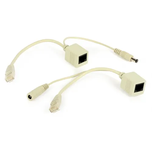 Adapter PoE dla sieci LAN z przyłączami