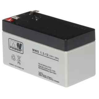 Akumulator 12V/1.3AH-MWS
