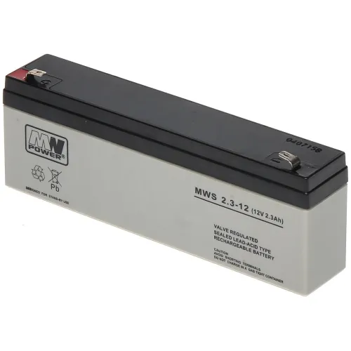 Akumulator 12V/2.3AH-MWS