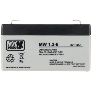 Akumulator 6V/1.3AH-MW