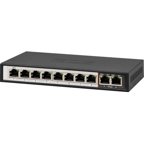 BCS-B-SP0802 Switch PoE dla 8 kamer IP