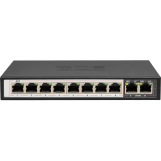 BCS-B-SP08G02G Switch PoE dla 8 kamer IP