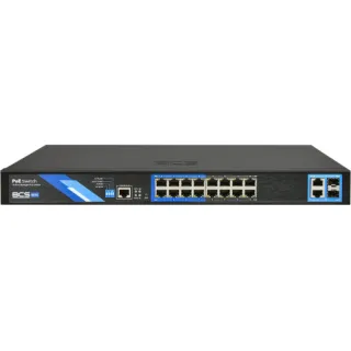 BCS-B-SP1602G-2SFP-M Switch PoE dla 16 kamer IP
