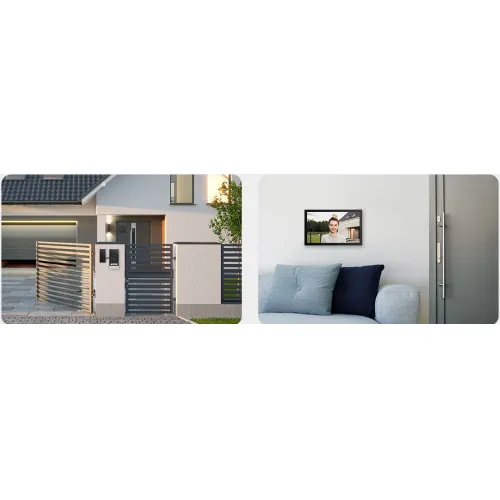 Bezprzewodowy zestaw wideodomofonowy EZVIZ EP7 z panelem solarnym