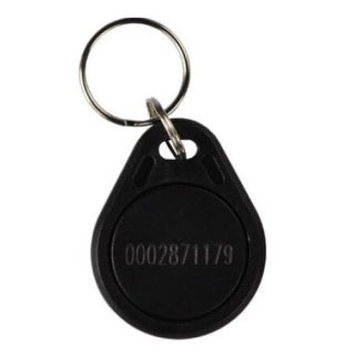 Brelok RFID BS-02BK 125kHz czarny z numerem