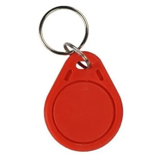 Brelok RFID BS-02RD 125kHz czerwony z numerem
