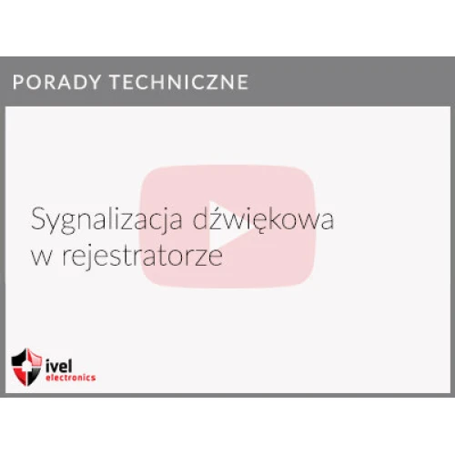 Jak wyłączyć piszczenie w rejestratorze Hikvision, druga wersja menu