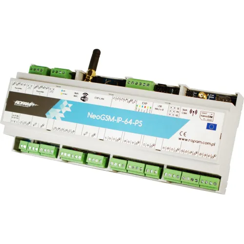 Centrala alarmowa Ropam NeoGSM-IP-64-PS-D12M