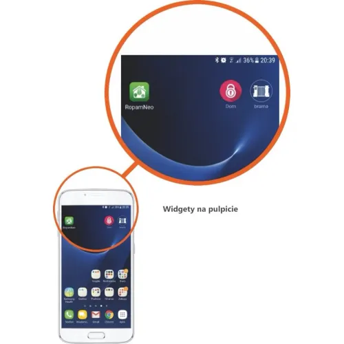 Centrala alarmowa Ropam NeoLTE-IP-64-SET Wi-Fi GSM