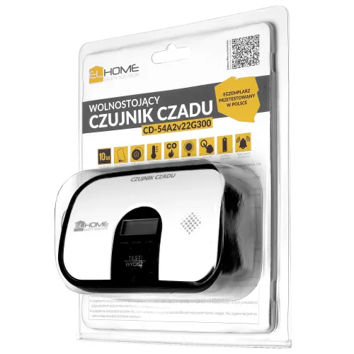 Czujnik czadu ''EL HOME'' CD-54A2v22G300 - wolnostojący