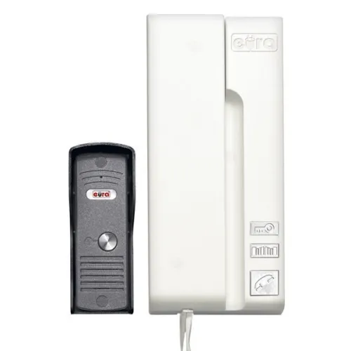 Domofon EURA ADP-31A3 "UNO BIANCO" 1-rodzinny biały mała kaseta zewnętrzna