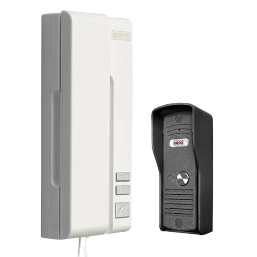Domofon EURA ADP-31A3 "UNO BIANCO" 1-rodzinny biały mała kaseta zewnętrzna
