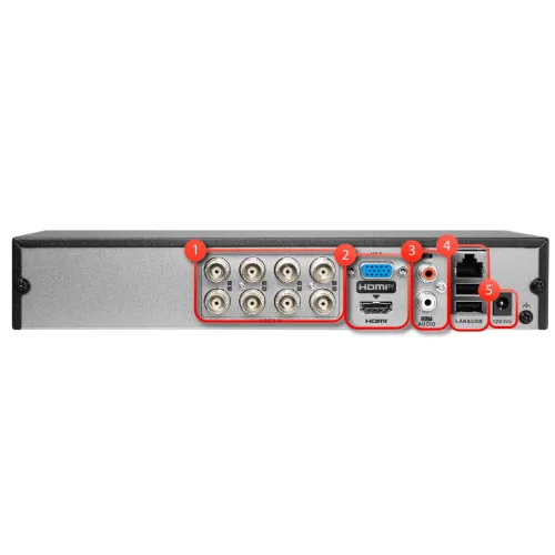 Rejestrator hybrydowy DVR-208Q-M1 HiLook by Hikvision