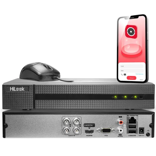 Rejestrator hybrydowy DVR-4CH-4MP HiLook by Hikvision