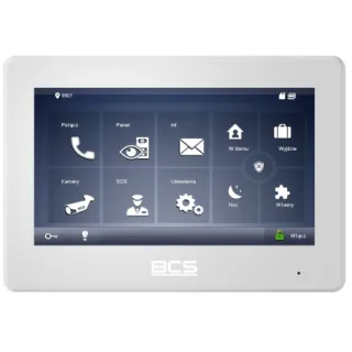Dwusystemowy wideomonitor BCS-MON7600W-2 głośnomówiący