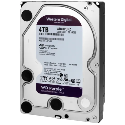 Dysk twardy do monitoringu WD Purple 4TB