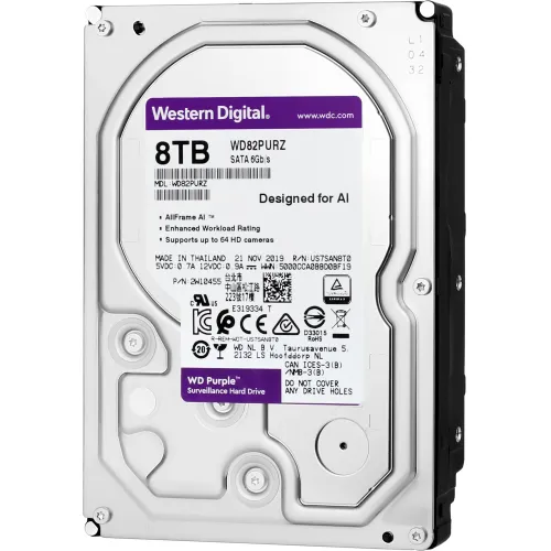 Dysk twardy do monitoringu WD Purple 8TB