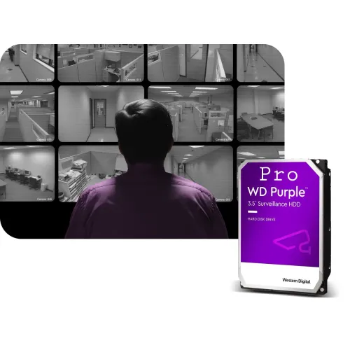 Dysk twardy do monitoringu WD Purple Pro 10TB