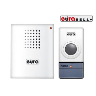 Dzwonek bezprzewodowy EURA WDP-12A3 "CELLO" możliwość rozbudowy zasilanie bateryjne