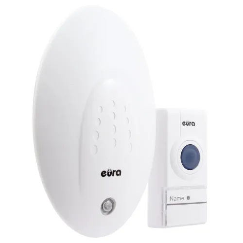 Dzwonek bezprzewodowy EURA WDP-24A3 "ELLIPSIS" możliwość rozbudowy zasilanie bateryjne