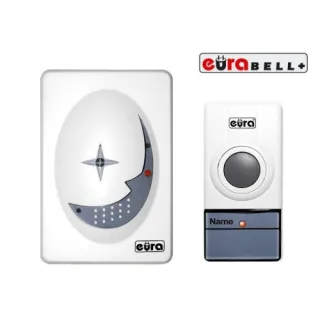 Dzwonek bezprzewodowy EURA WDP-29A3 "VOX" możliwość rozbudowy zasilanie bateryjne