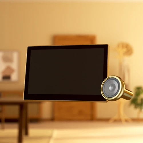 EZVIZ HP2 Gold Inteligentny wizjer z ekranem FHD, WiFi i obsługą aplikacji mobilnej