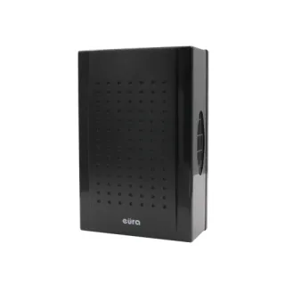 Gong drzwiowy dwutonowy EURA DB-23A3 ~230V/50Hz, czarny