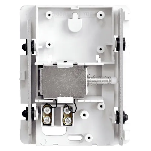 Gong drzwiowy dwutonowy EURA DB-90G7  230V AC jasnoszary
