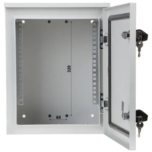 Hermetyczna Szafa rack wisząca R10-6U/230/H