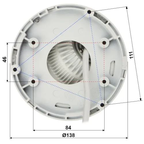 Hybrydowa Kamera Termowizyjna IP DS-2TD1228T-2/QA Hikvision