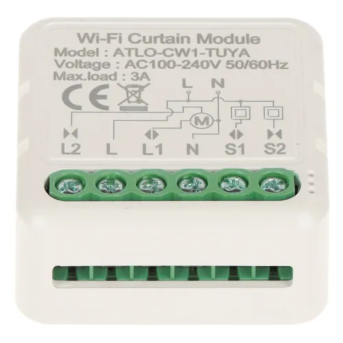 Inteligentny sterownik rolet ATLO-CW1-TUYA Wi-Fi, Tuya Smart