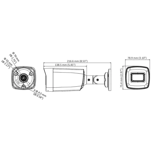 Kamera tubowa 4w1 DS-2CE17H0T-IT5F Hikvision