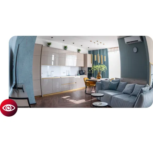 Kamera FISHEYE IP bezprzewodowa KEEYO LV-P-IP4M2FE 4Mpx IR 25m 180 stopni