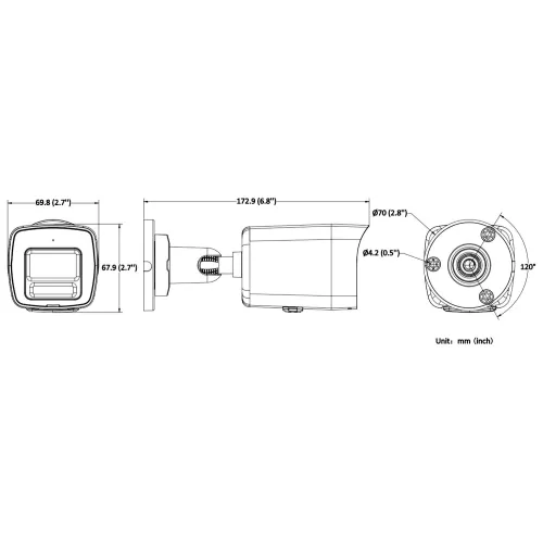 Kamera IP DS-2CD1027G2H-LIU(2.8MM) Hikvision