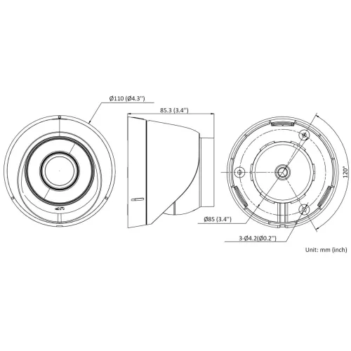 Kamera kopułowa IP DS-2CD1323G2-I(2.8MM) Hikvision