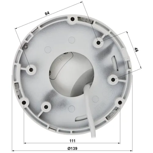 Kamera kopułowa IP DS-2CD2346G2-I(2.8MM)(C) Hikvision