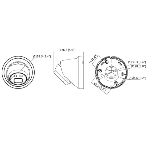 Kamera kopułowa IP DS-2CD2346G2-I(2.8MM)(C) Hikvision