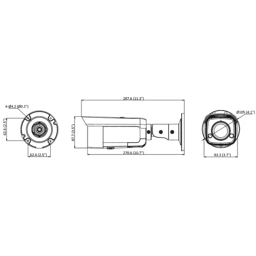 KAMERA IP DS-2CD2T87G2-L(4MM) Hikvision