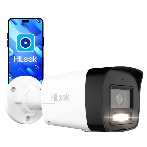 Kamera IP HiLook by Hikvision IPCAM-B8-30DL/A 4K Smart Hybrid-Light 30m, aktywne odstraszanie
