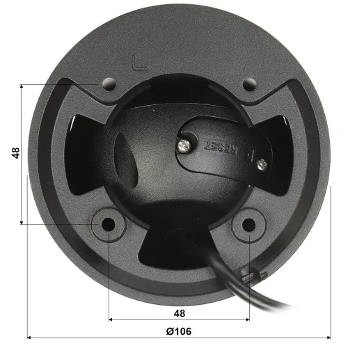 Kamera kopułowa IP IPC-HDW3541EM-S-0280B-S2-BLACK Dahua