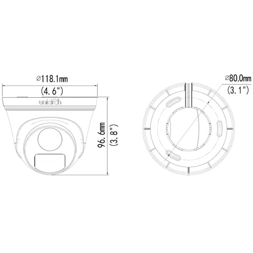 Kamera IP IPC-T122-APF28 Full HD UNIARCH