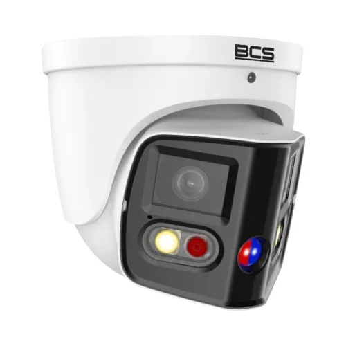 Kamera IP kopułowa 8Mpx BCS-L-PEIP2X4FCR2L2-Ai1, NightColor, ADC, IR 25m, funkcje inteligentne