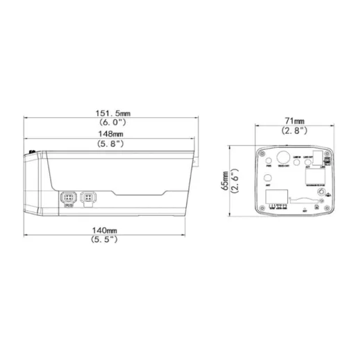 Kamera kompaktowa IP BCS-P-102WLGSA BCS Point