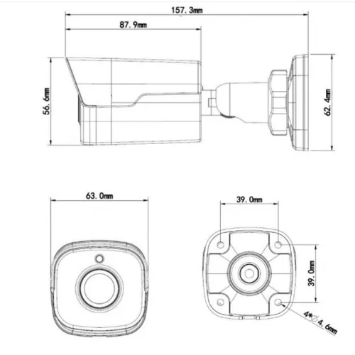 Kamera Tubowa IP BCS-P-TIP12FWR3 BCS Point