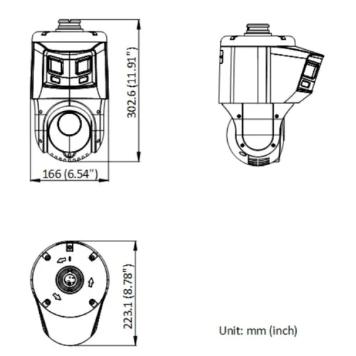 Kamera IP szybkoobrotowa zewnętrzna DS-2SE4C425MWG-E/26(F0) Hikvision