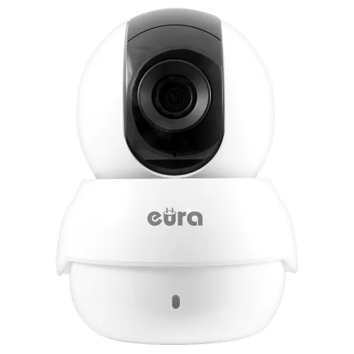 Kamera IP WiFi EURA IC-80H3 - bezprzewodowa, wewnętrzna, PT, 2.0 Mpx, obsługa kart SD