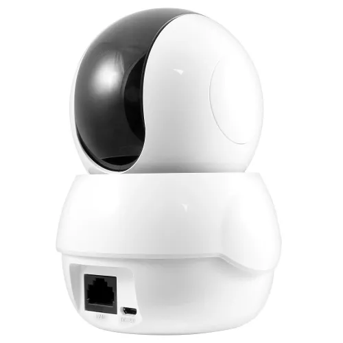 Kamera IP WiFi EURA IC-80H3 - bezprzewodowa, wewnętrzna, PT, 2.0 Mpx, obsługa kart SD