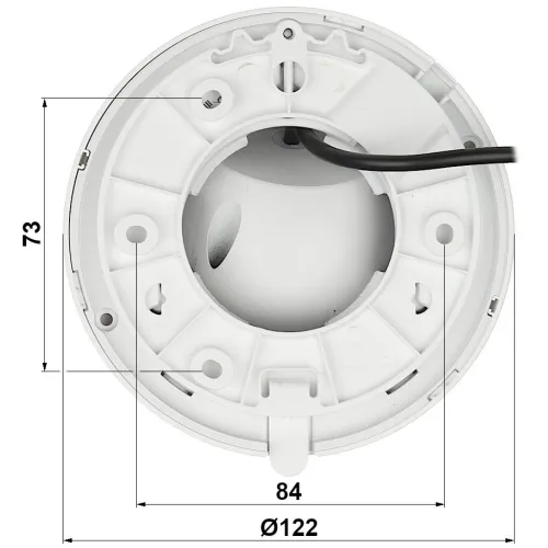Kamera Kopułowa 4w1 HAC-HDW1231TLMQ-A-0280B Dahua